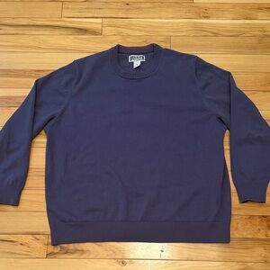 Duluth Trading Co Men's Dark Navy Crewneck Sweater
